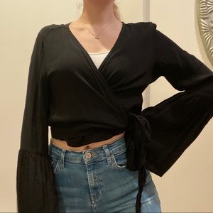 black long sleeve (cotton on)